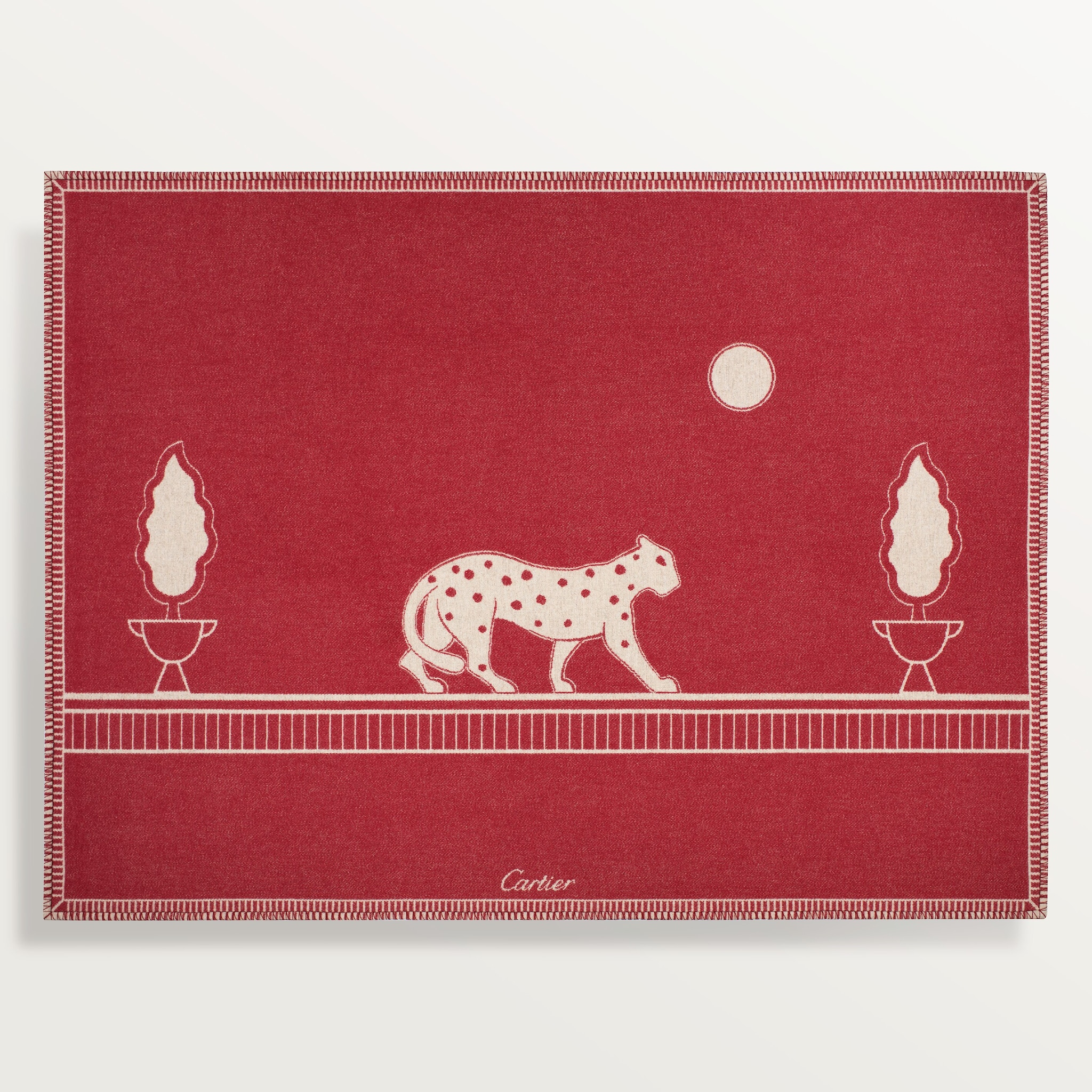 Panth&egrave;re de Cartier blanket