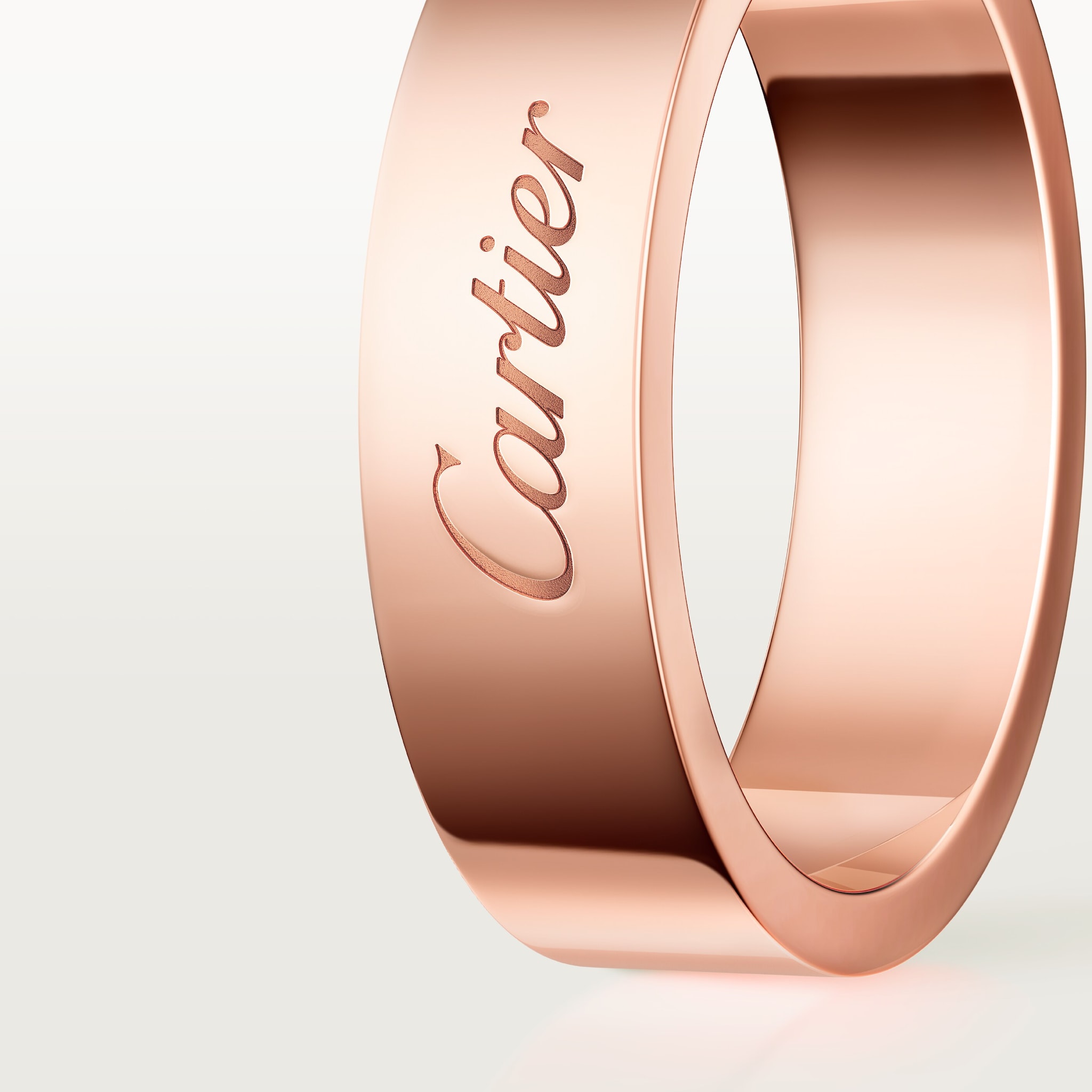 C de Cartier wedding ring, 5 mm width, image 6