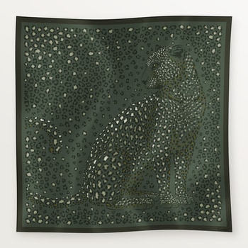 90 scarf, Panthere dots 90 scarf, Panthere dots