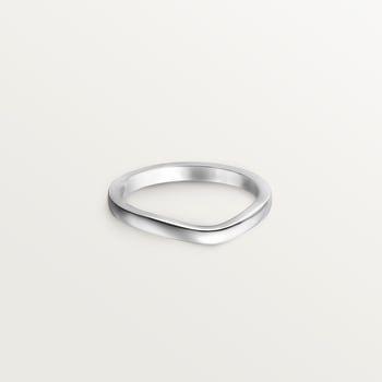 Plain curved 2025 wedding bands
