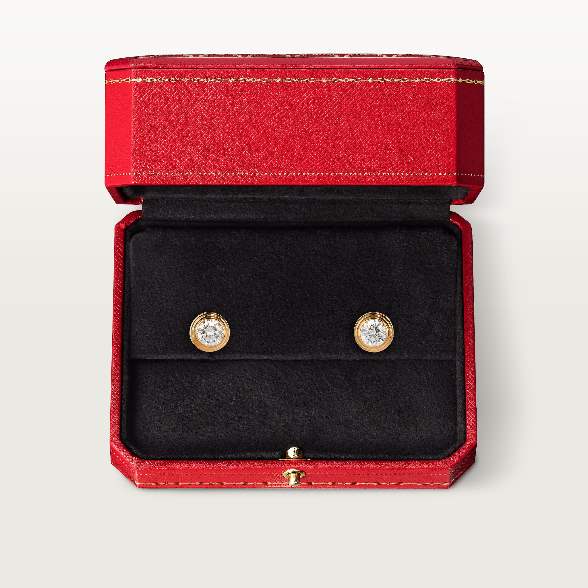 Cartier d'Amour stud earrings, 2 diamonds, medium model, image 6