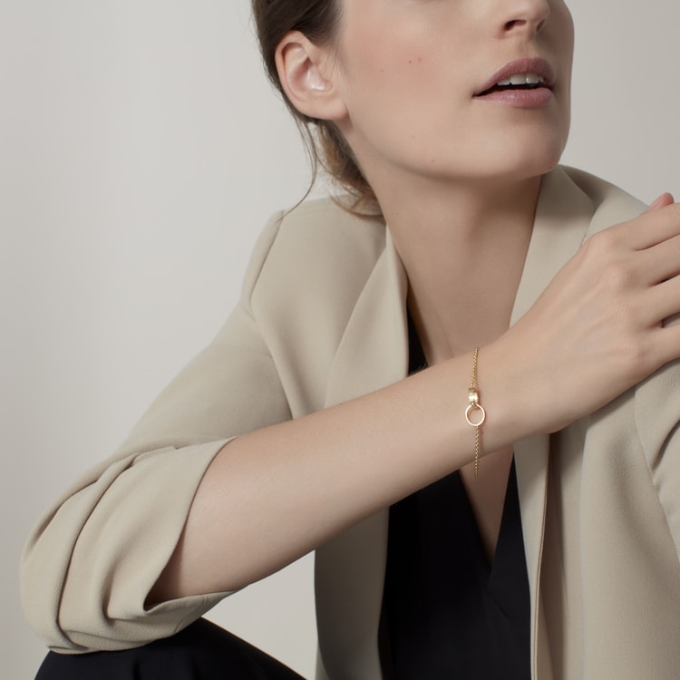 Cartier gold bracelet chain Clearance