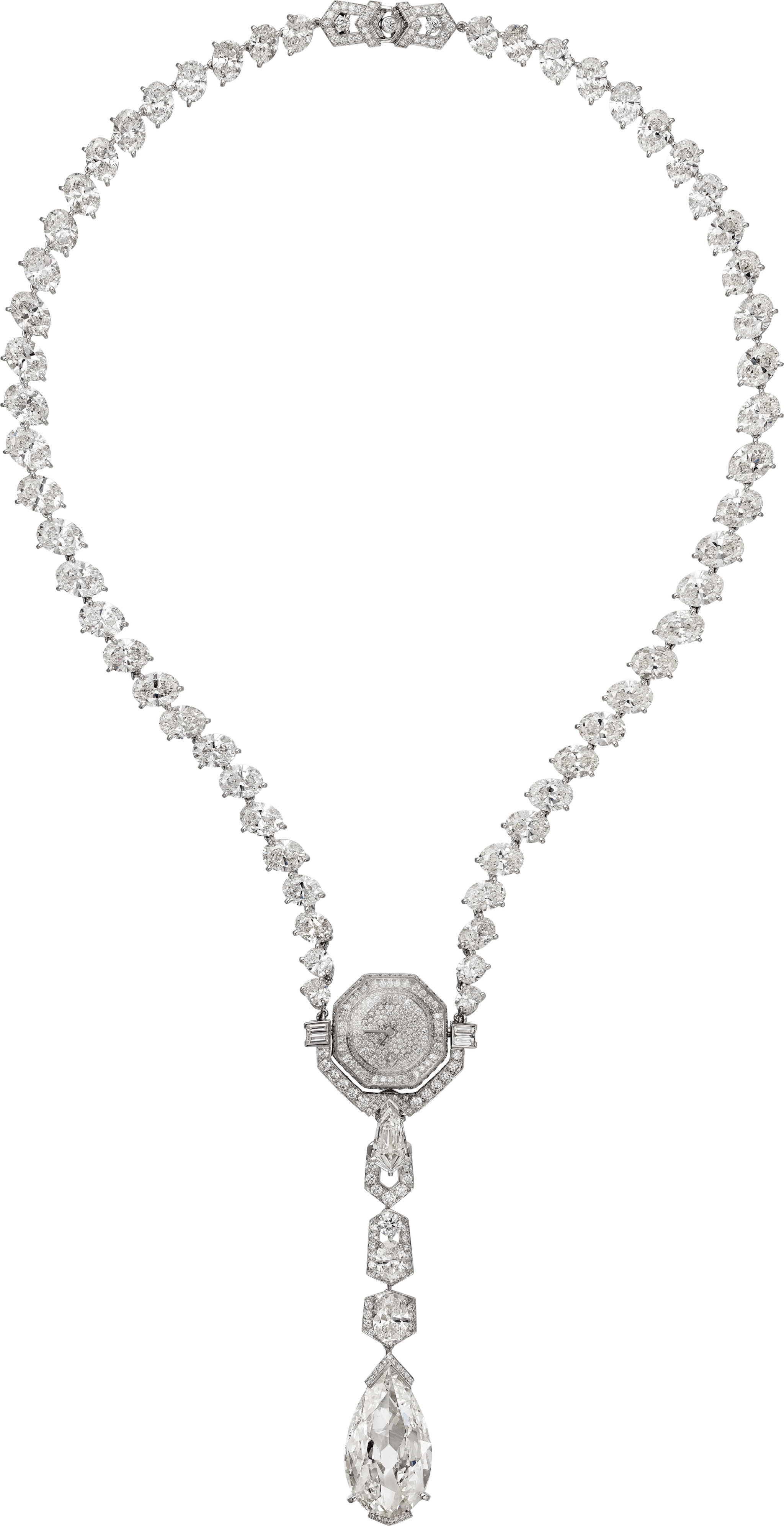 ساعة من مجموعة المجوهرات الفاخرة