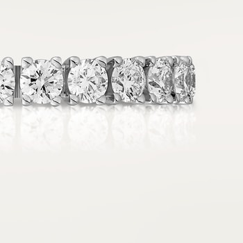 Cartier Destinée wedding band, 3.3 mm width, paved  Cartier Destinée wedding band, 3.3 mm width, paved
