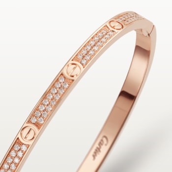 #LOVE# bracelet, small model, paved #LOVE# bracelet, small model, paved