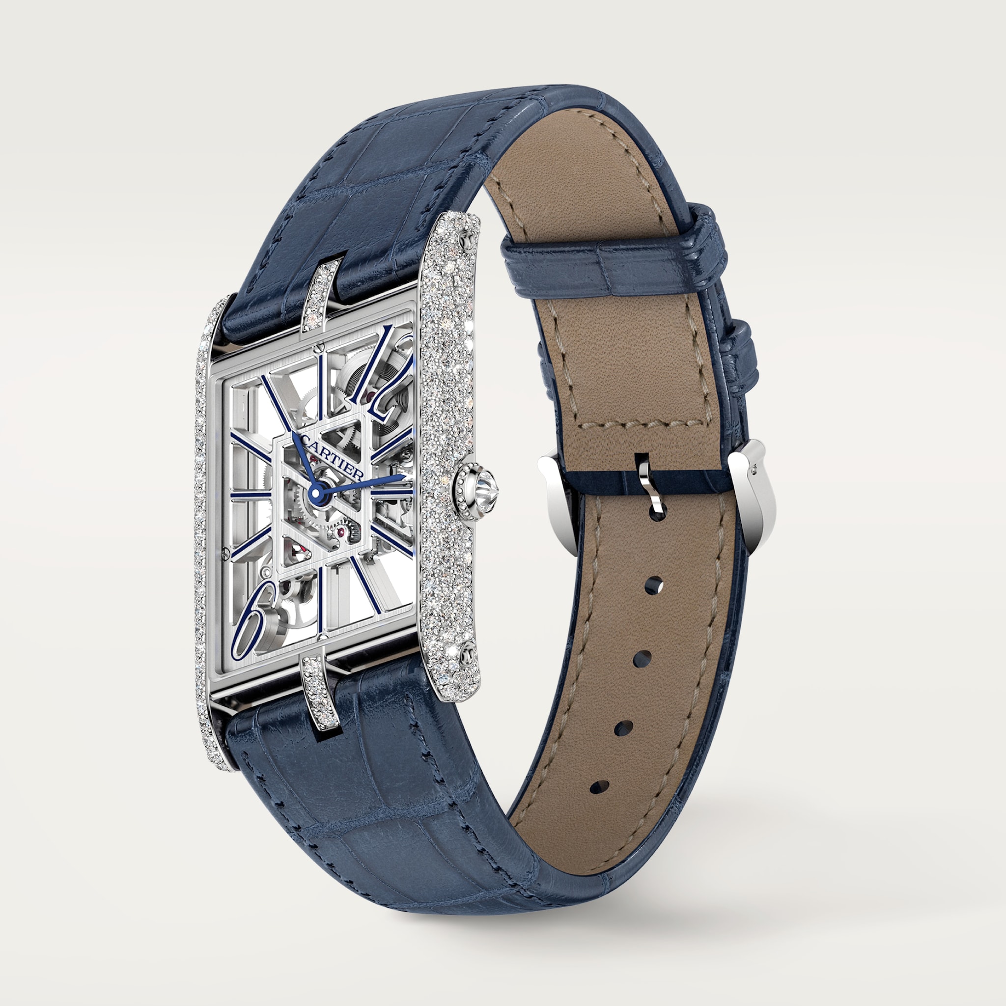 탱크 아시메트리크 스켈레톤 워치