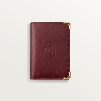 Credit/Business Card Holder, Must de Cartier Credit/Business Card Holder, Must de Cartier