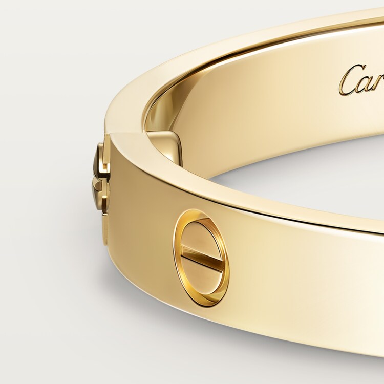 Gold cartier bracelet with diamonds sale