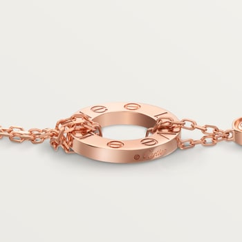 #LOVE# bracelet, on chain, 2 diamonds #LOVE# bracelet, on chain, 2 diamonds