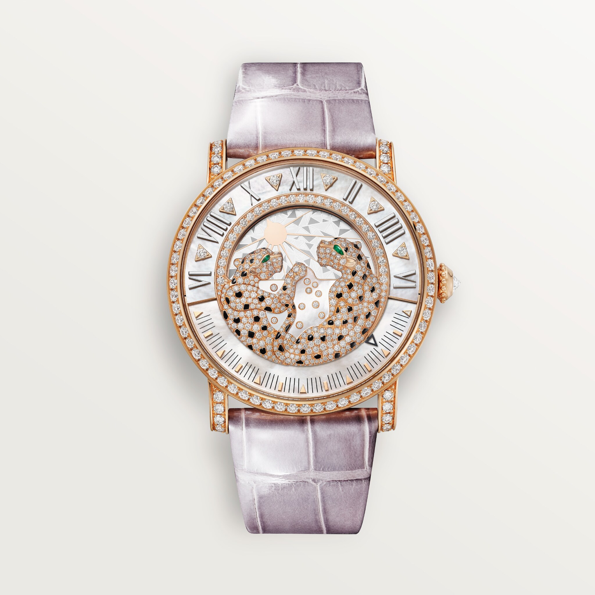 ساعة "پانتير" من المجوهرات
