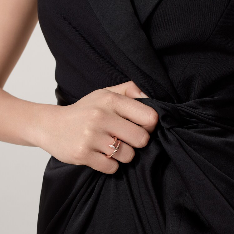 CRB4094800 Juste un Clou ring Rose gold diamonds Cartier