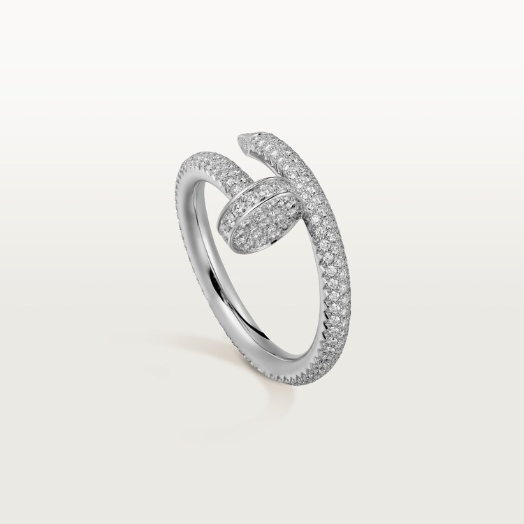 Cartier nail ring diamonds deals