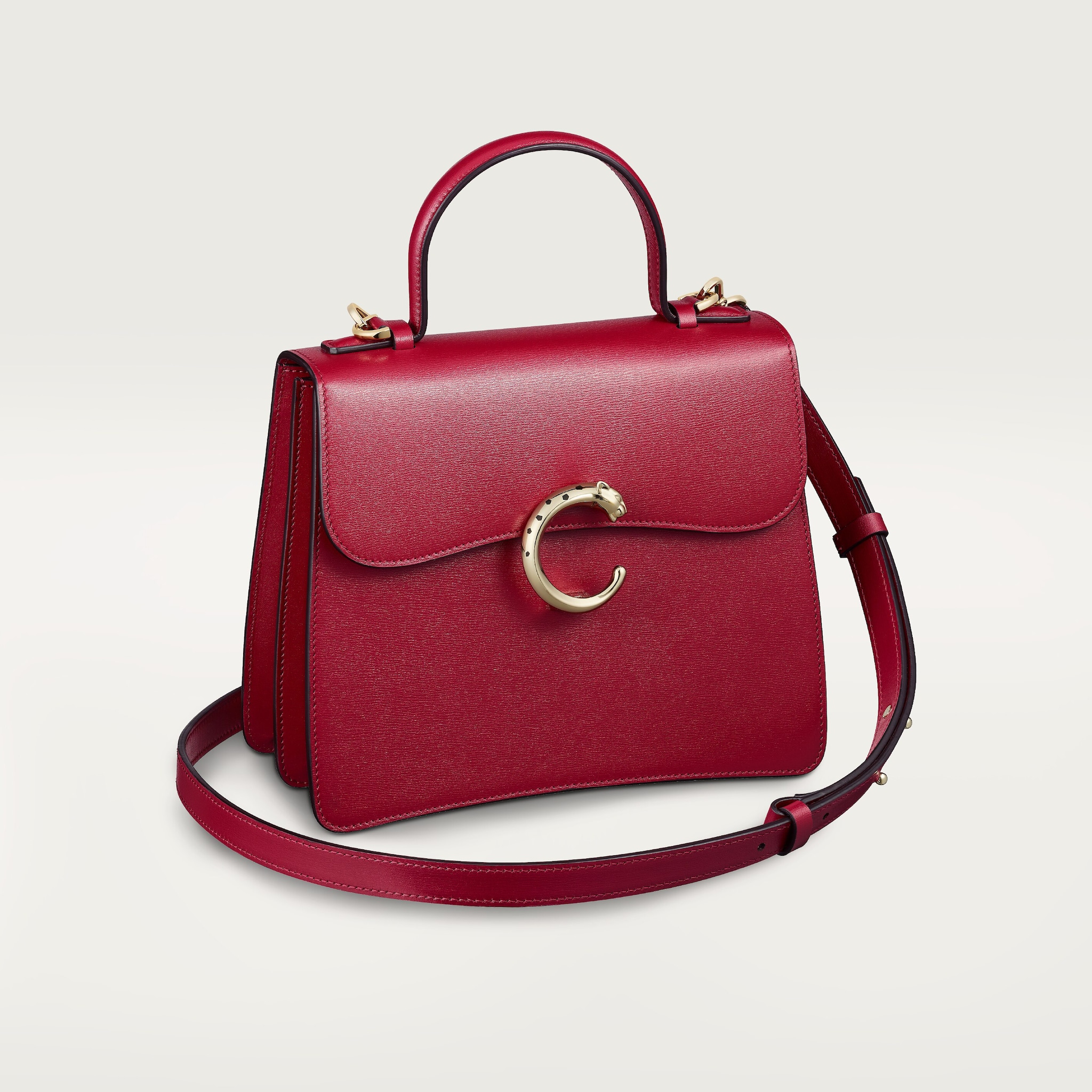 カルティエ レザー ハンドバッグ MUST DE CARTIER カルティエ バッグ ハンドバッグ レディース