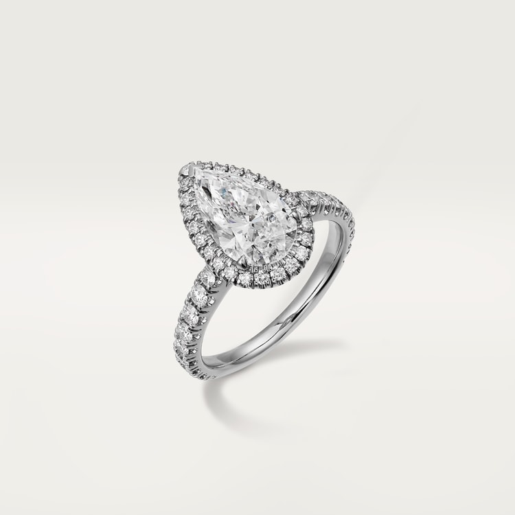 Platinum 2025 diamond solitaire