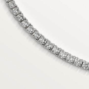 Lignes Essentielles necklace, brilliant-cut diamonds Lignes Essentielles necklace, brilliant-cut diamonds