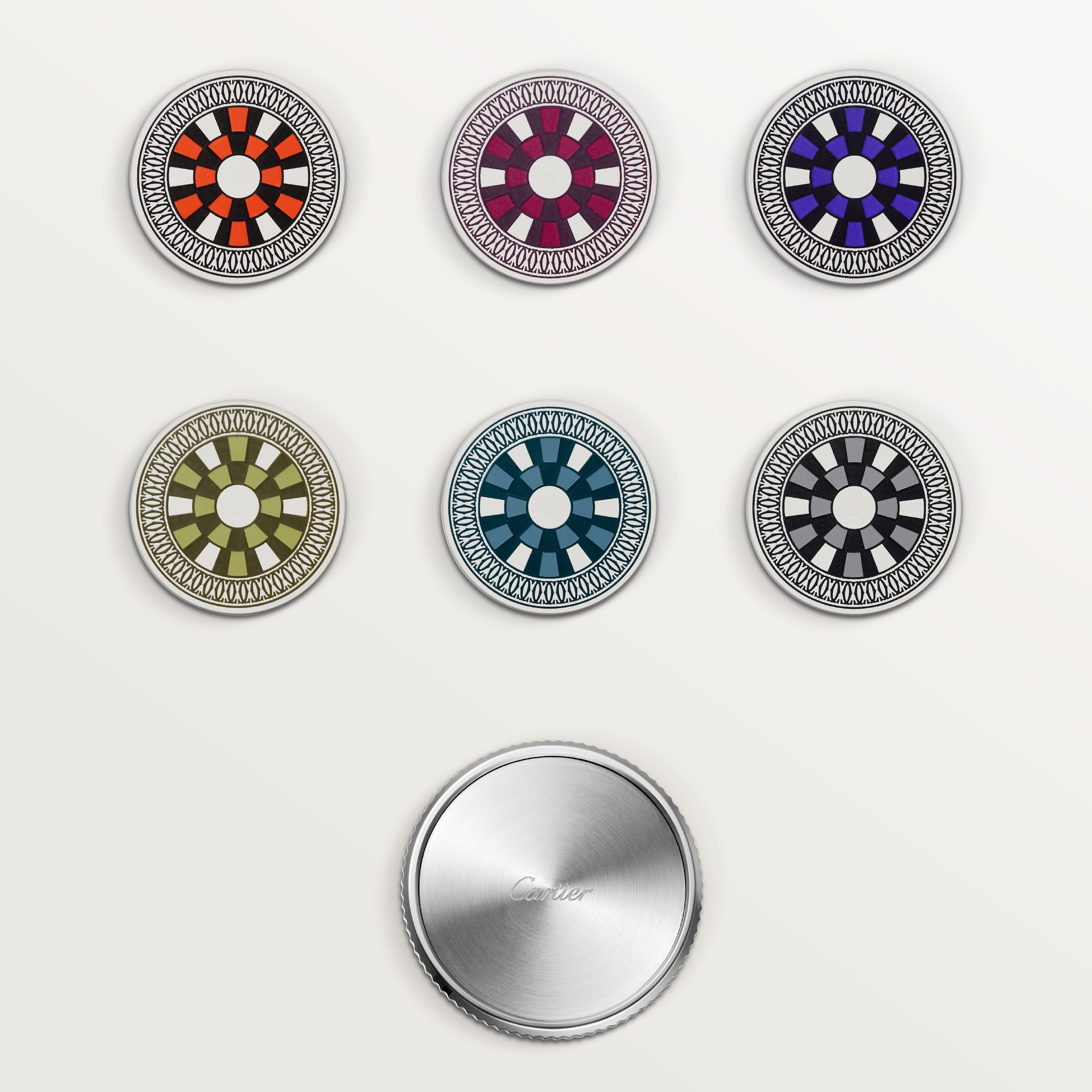 Santos de Cartier poker set