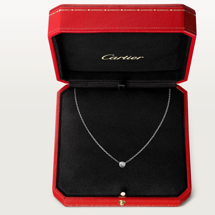 Cartier small diamond sales necklace