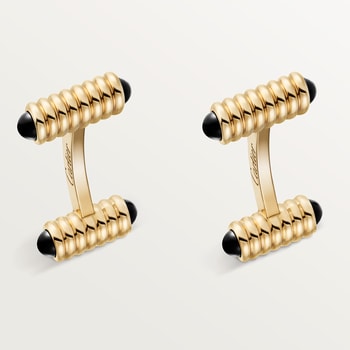 Cufflinks with spring motif Cufflinks with spring motif