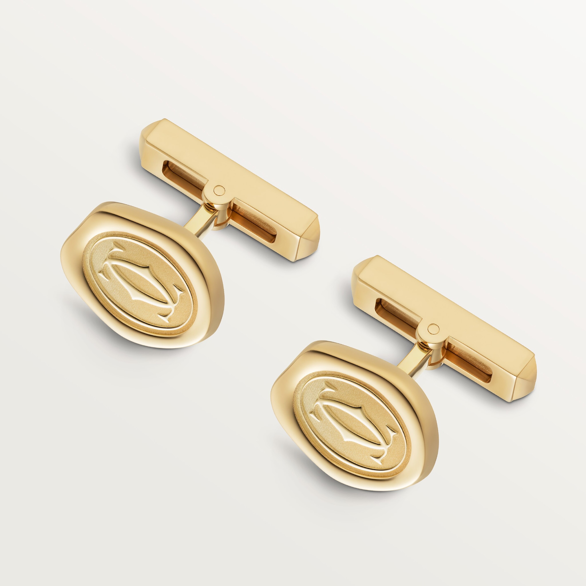 Wax seal motif cufflinks