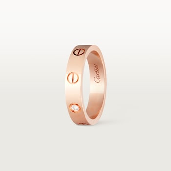 #LOVE# ring, small model, 1 diamond #LOVE# ring, small model, 1 diamond