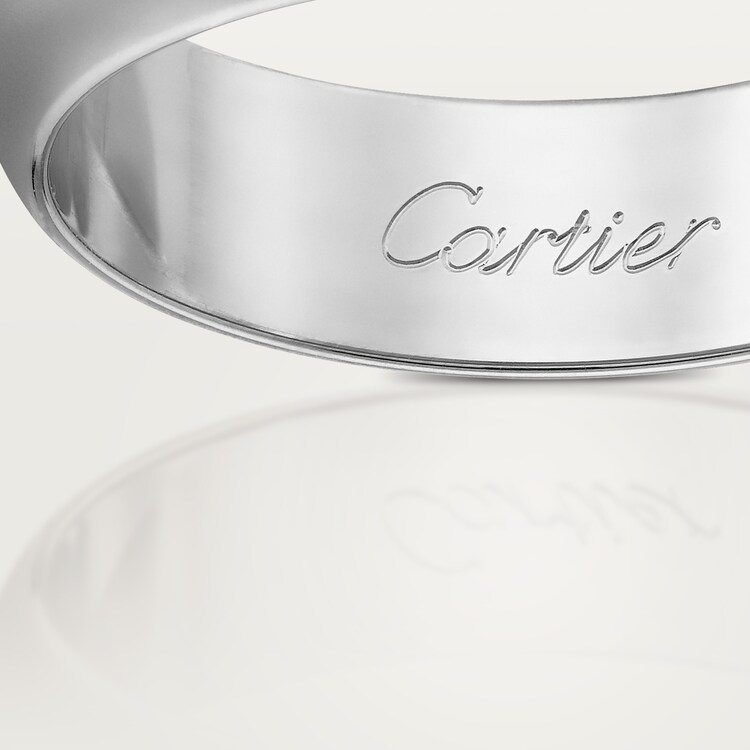 Platinum cartier wedding sales band