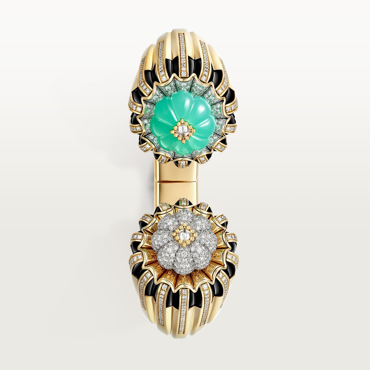 Cartier Libre Tuttitutti bracelet, chrysoprase, diamonds, image 6