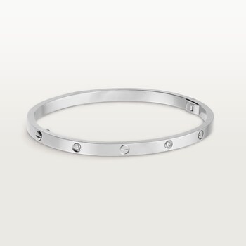 Cartier love bracelet platinum diamond Clearance