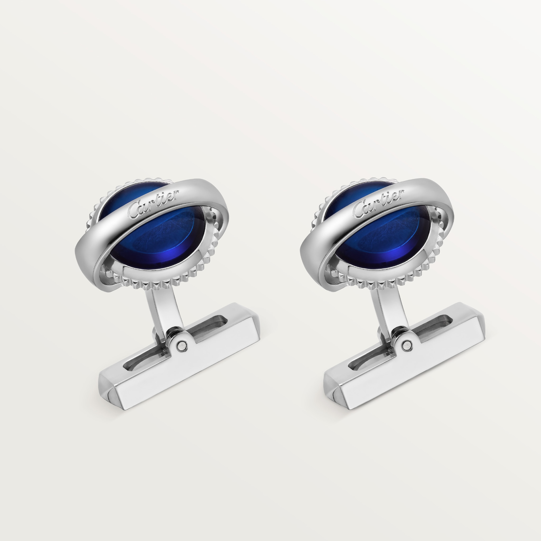 Ballon Bleu de Cartier silver cufflinks, image 1