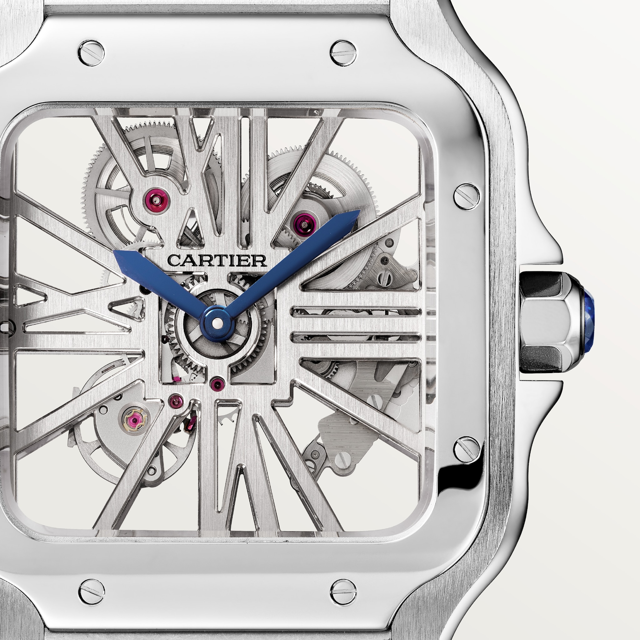 Montre Santos de Cartier Squelette