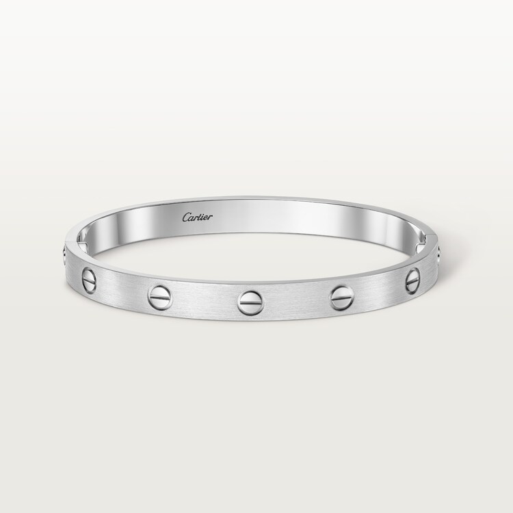 Cartier love 2025 bracelet silver price