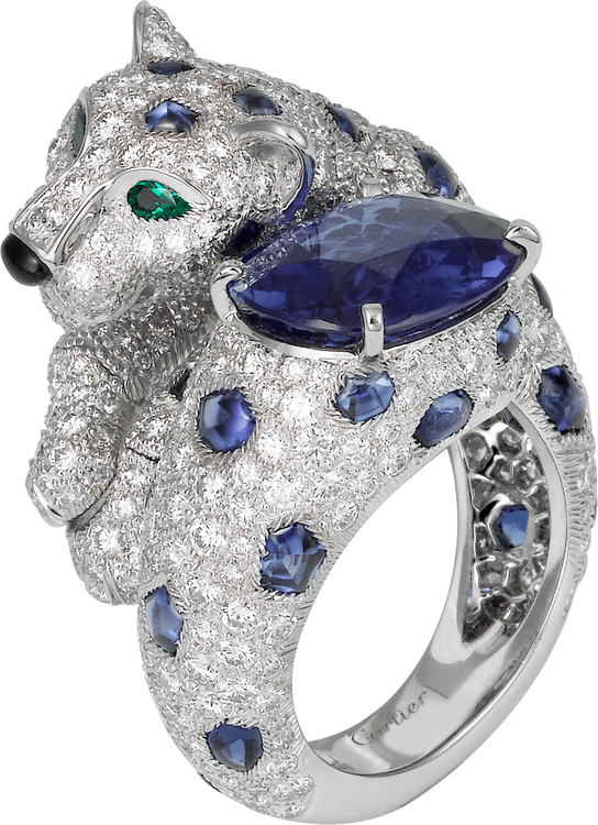 Panth re de Cartier High Jewelry ring