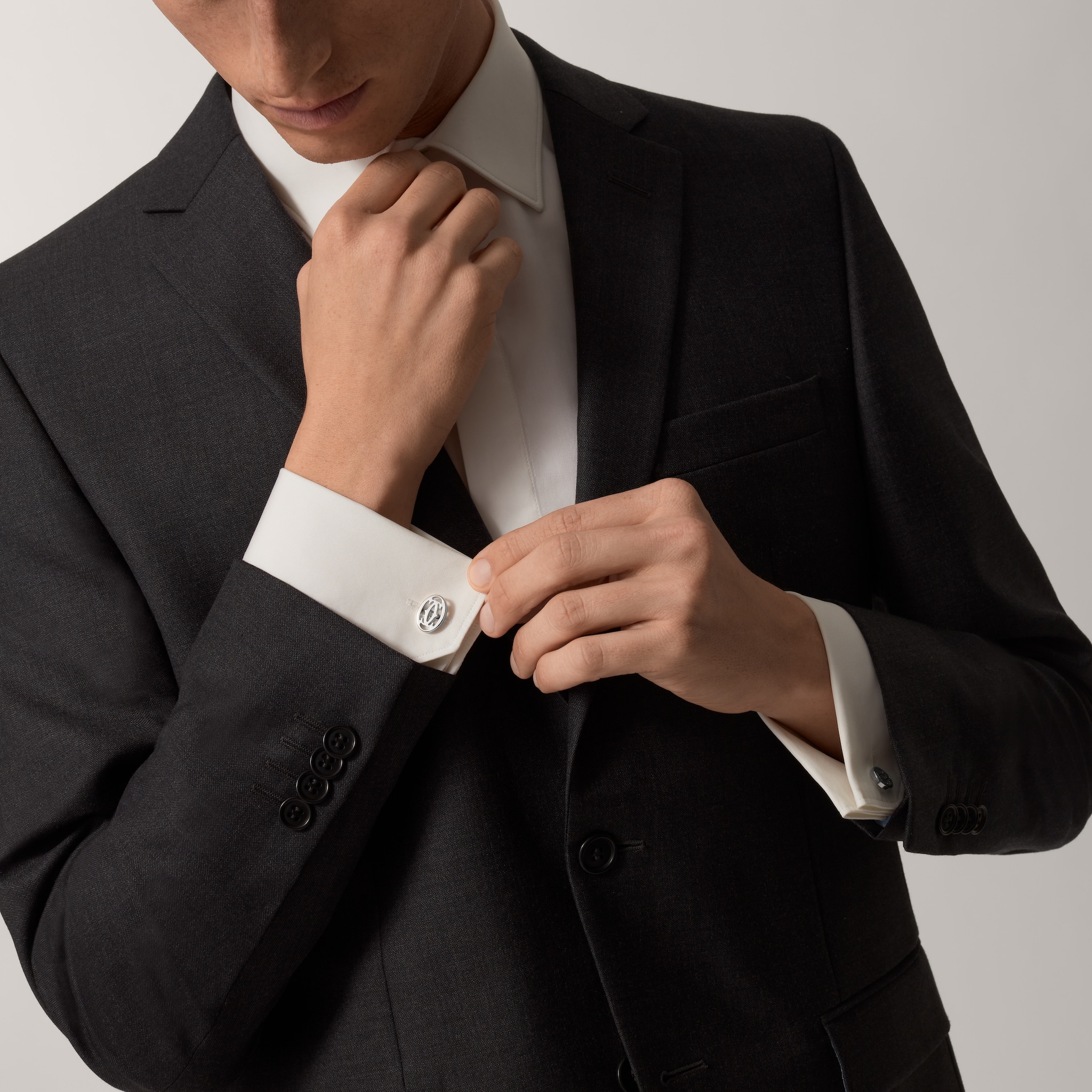 C de Cartier cufflinks