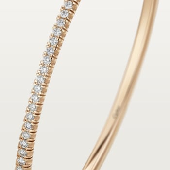 Etincelle de Cartier bracelet, half-paved Etincelle de Cartier bracelet, half-paved