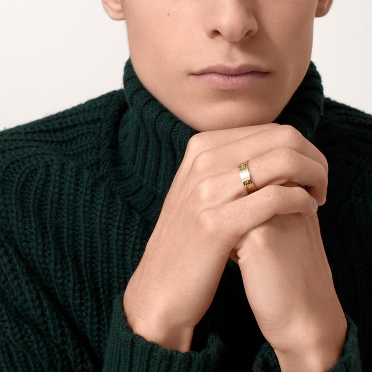 Cartier love rings discount stacked