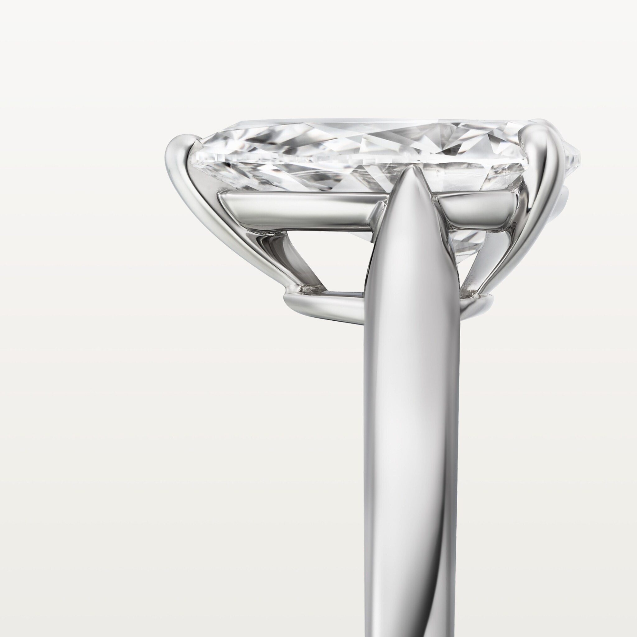 1895 solitaire, pear-shaped diamond