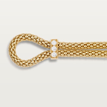 Panthère de Cartier bracelet, on chain, diamonds Panthère de Cartier bracelet, on chain, diamonds