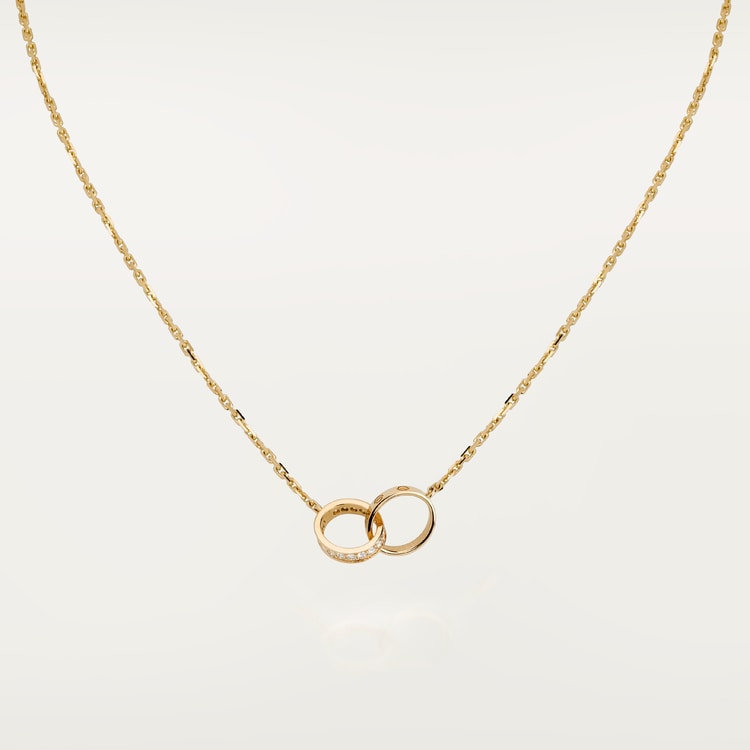 CRB7013800 LOVE necklace diamonds Yellow gold diamonds Cartier