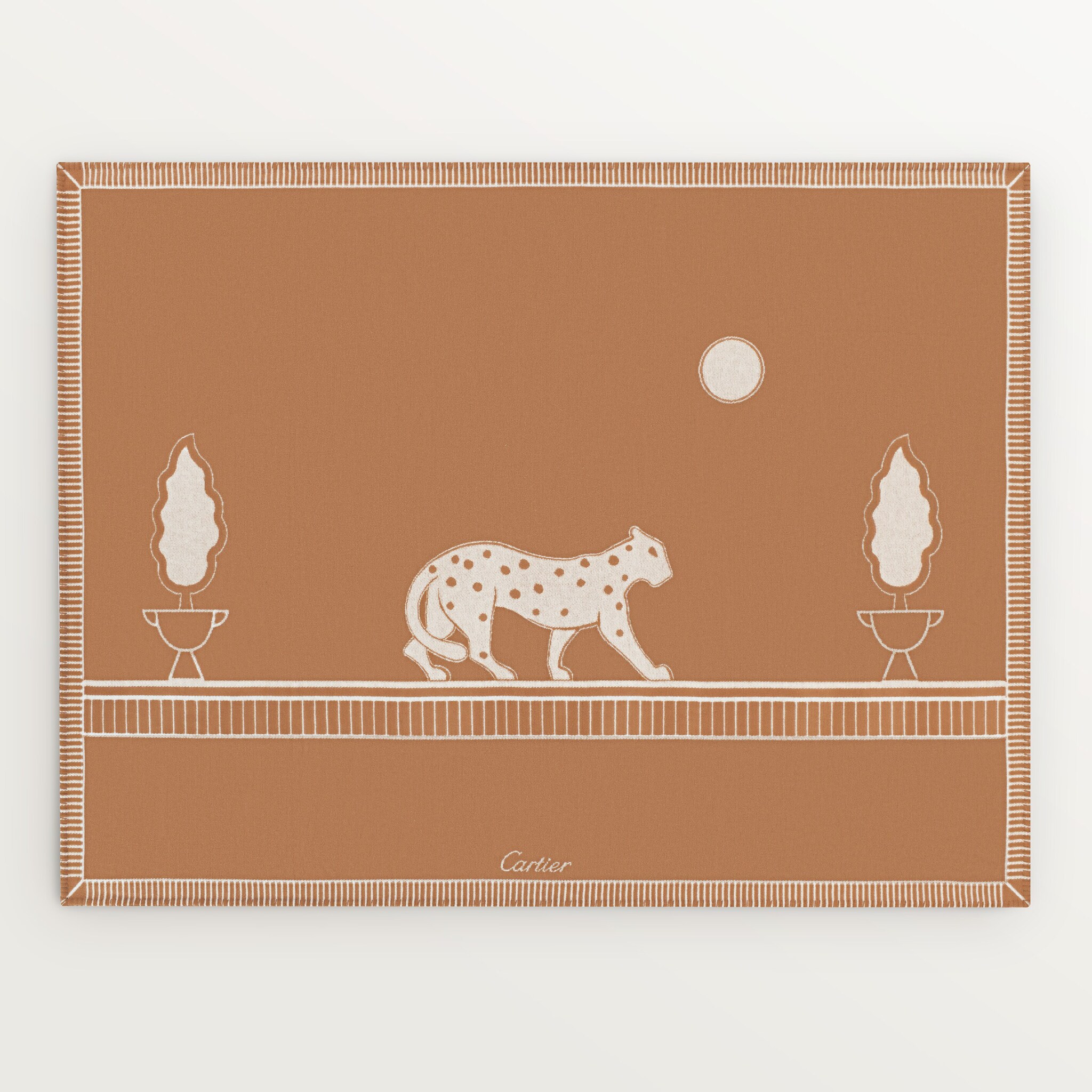 Panth&egrave;re de Cartier blanket