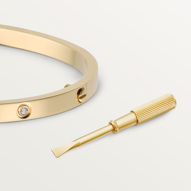 LOVE bracelet small model 10 diamonds