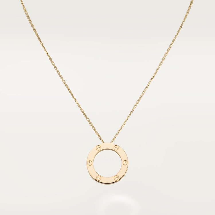Cartier gold pendant best sale