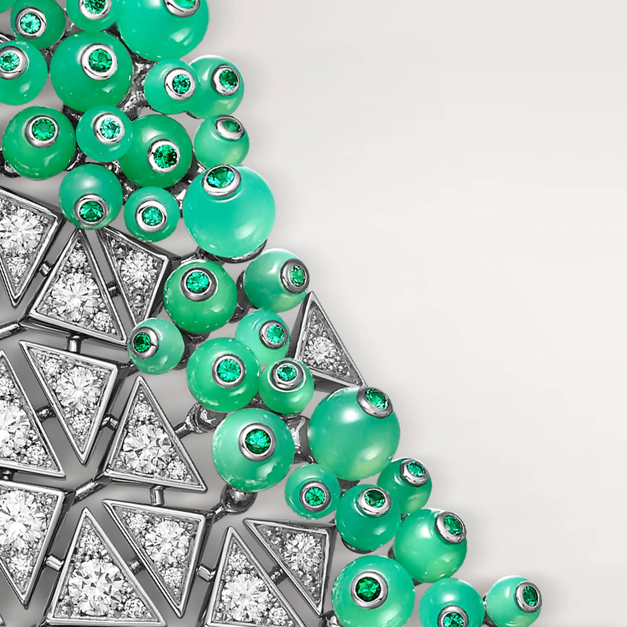 Cartier Libre Tuttitutti necklace, chrysoprase