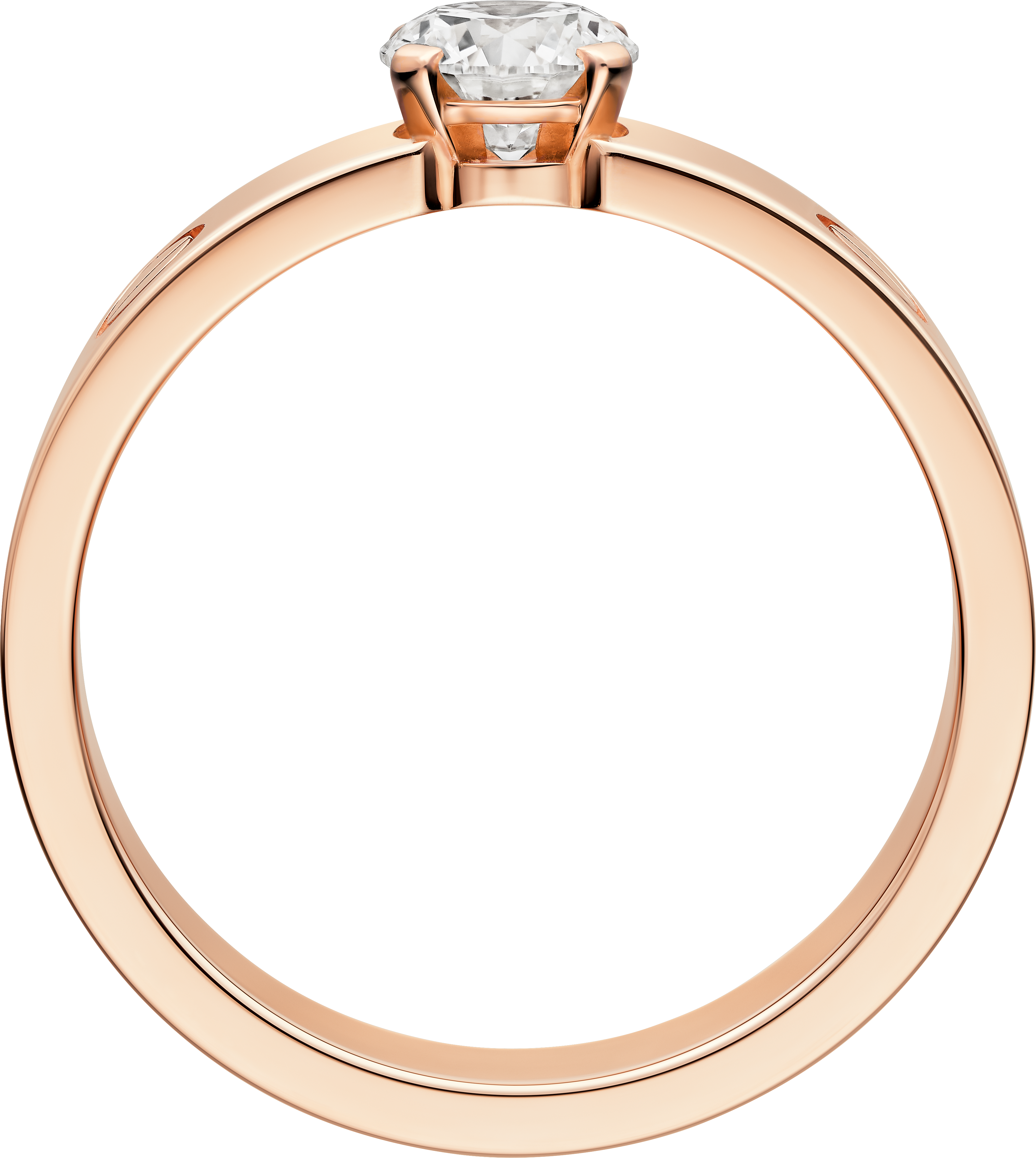 #LOVE# solitaire, brilliant-cut diamond, image 3