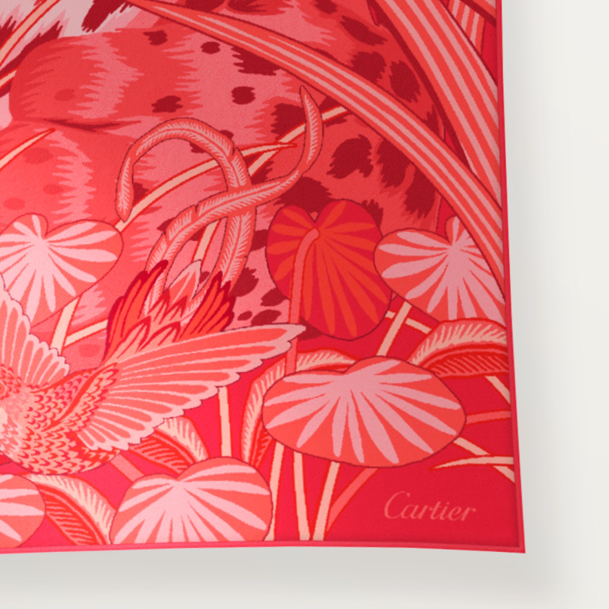 Panther in the Jungle 90 scarf