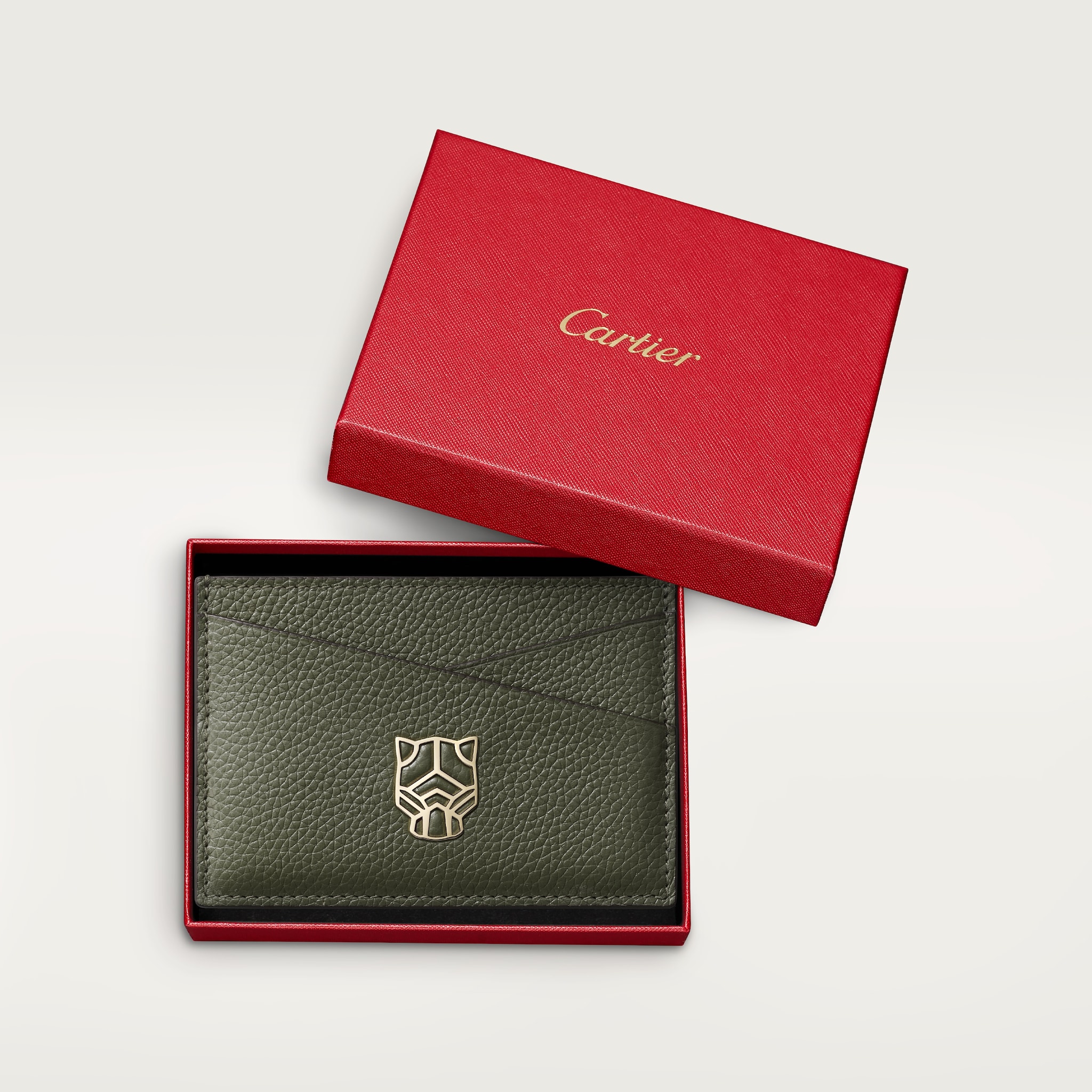 Simple card holder, Panth&egrave;re Graphique de Cartier, image 5