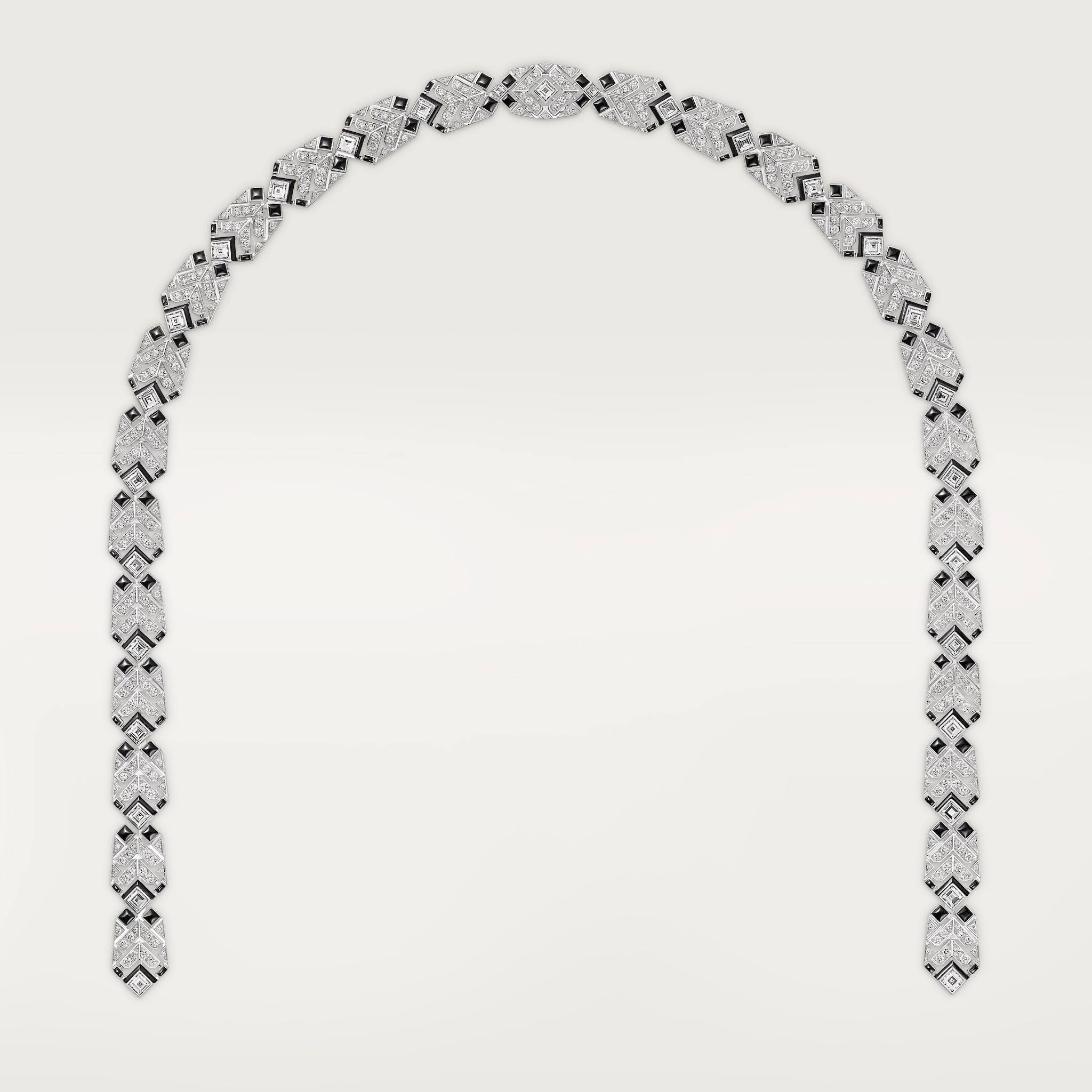 Cartier Libre Polymorph necklace, onyx, transformable, image 11