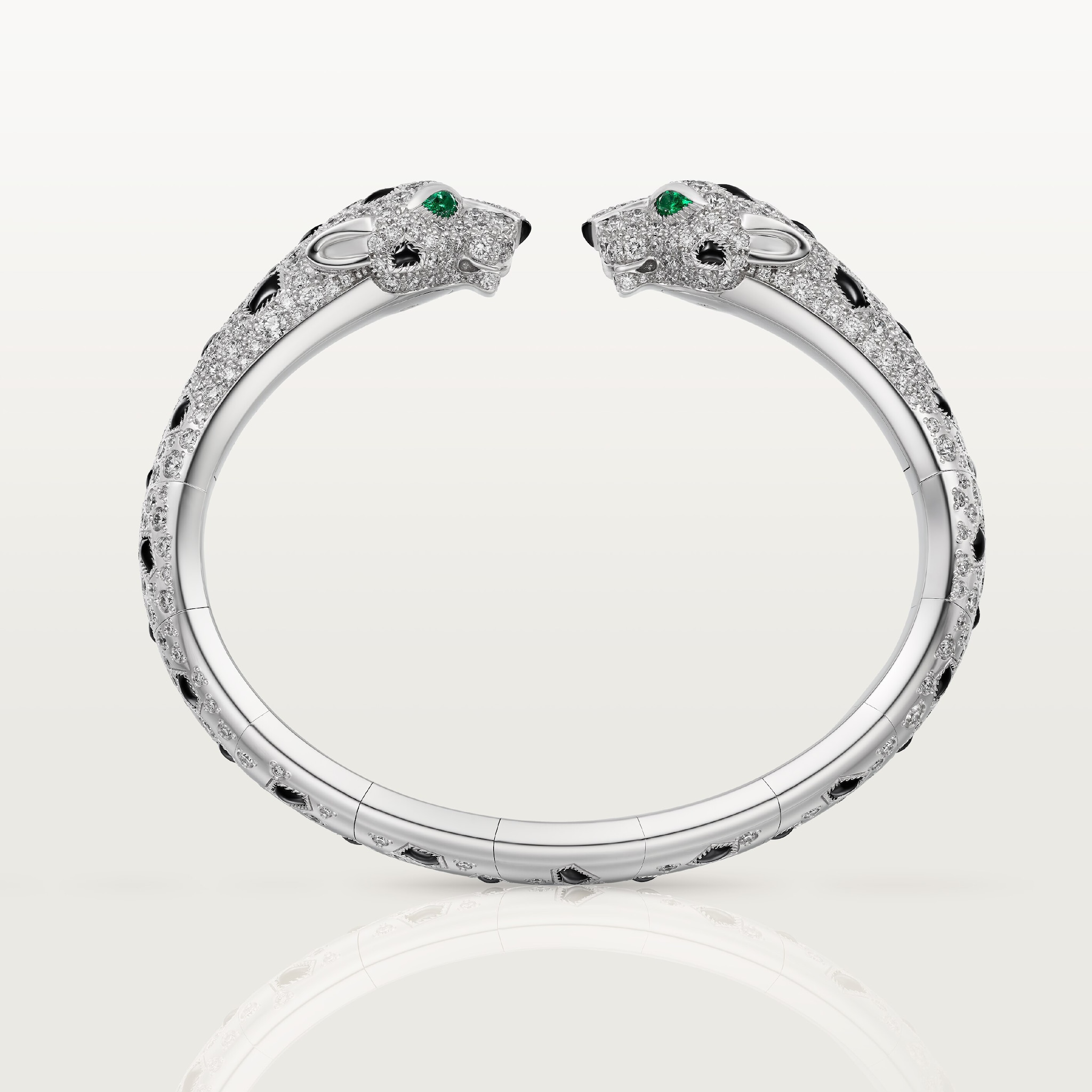 Panth&egrave;re de Cartier bracelet, articulated, paved , image 5