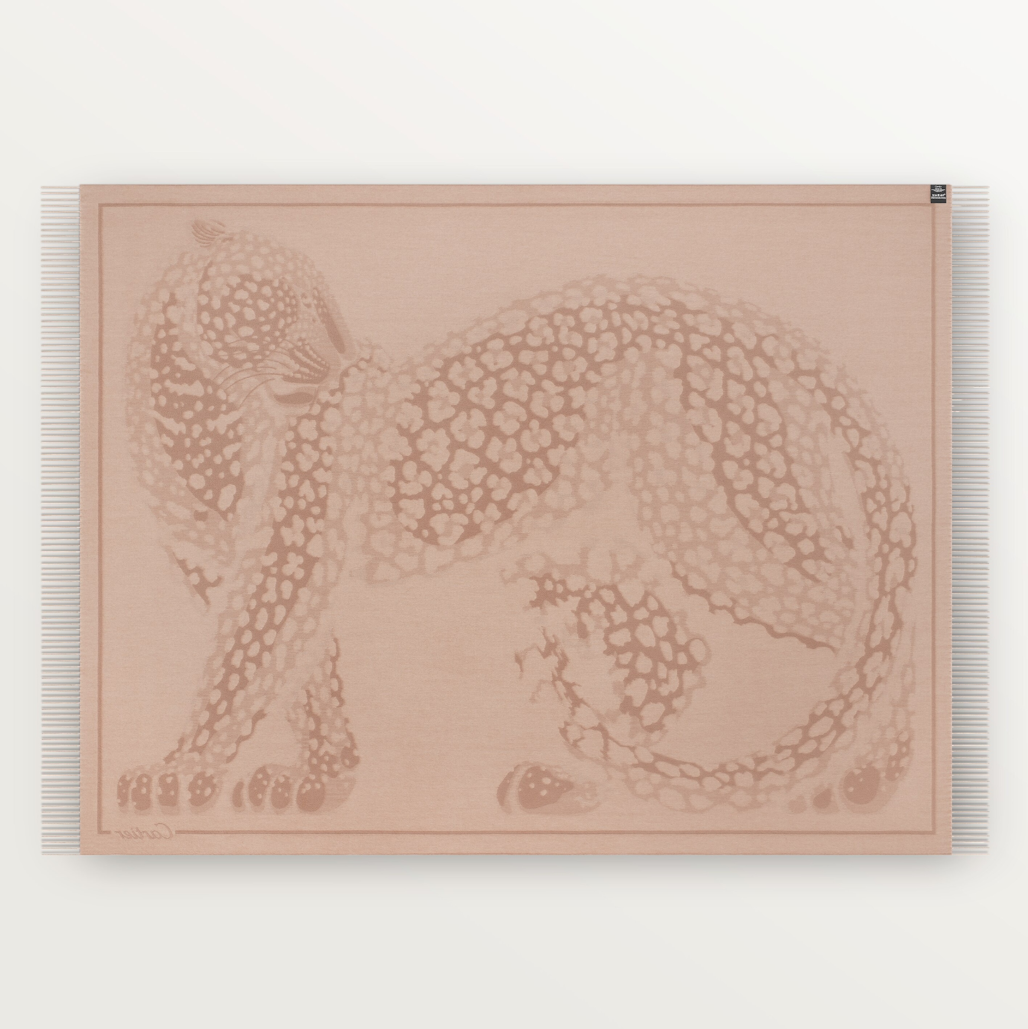 Panth&egrave;re de Cartier blanket