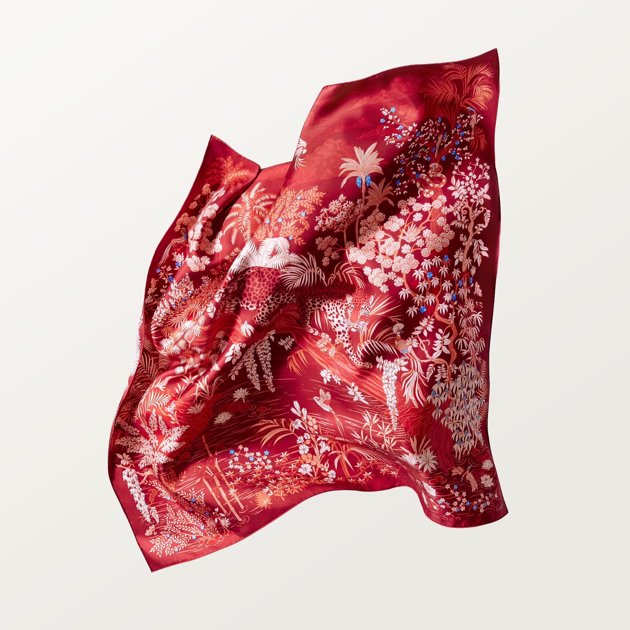 Panth&egrave;re Faune and Flora 90 scarf, image 6