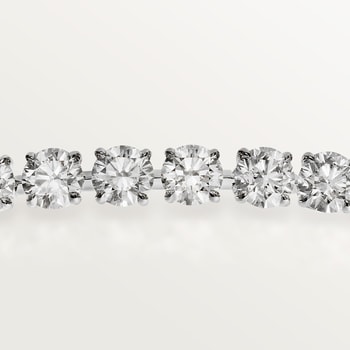 Lignes Essentielles bracelet, brilliant-cut diamonds Lignes Essentielles bracelet, brilliant-cut diamonds