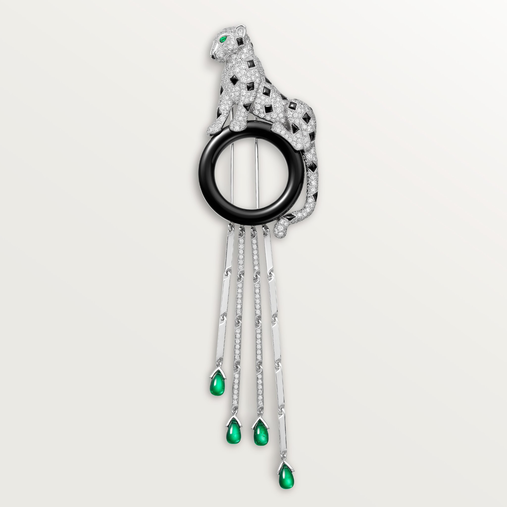 Panth&egrave;re de Cartier brooch, paved